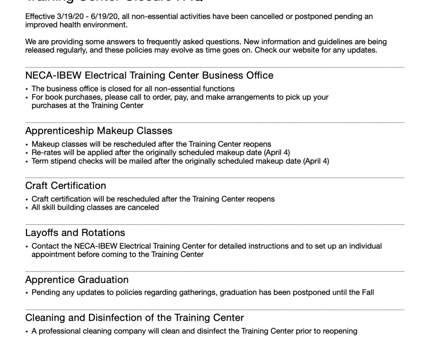 NECA-IBEW Electrical Training Center – The Electrical Apprenticeship ...